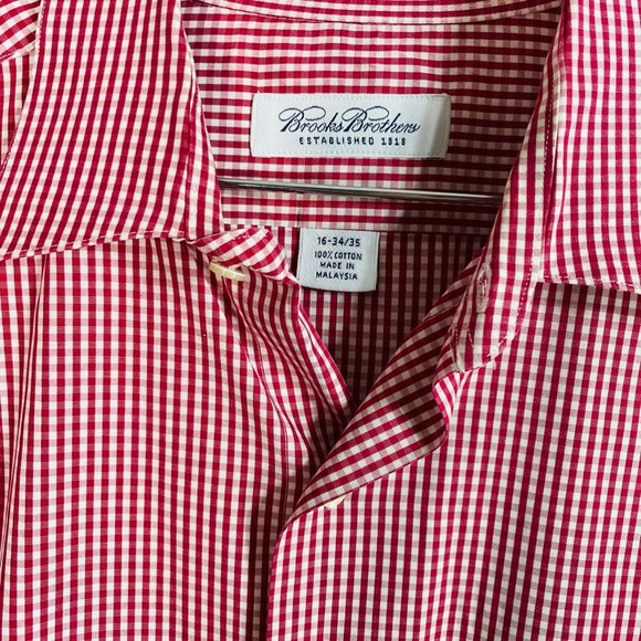 Mens Brooks Brothers Button Up Shirt - Picture 2 of 3